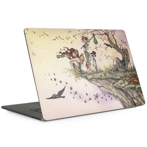 Where The Wind Takes You by Amy Brown MacBook Skins